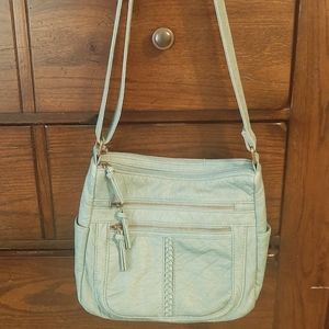 EUC mint green shoulder bag!